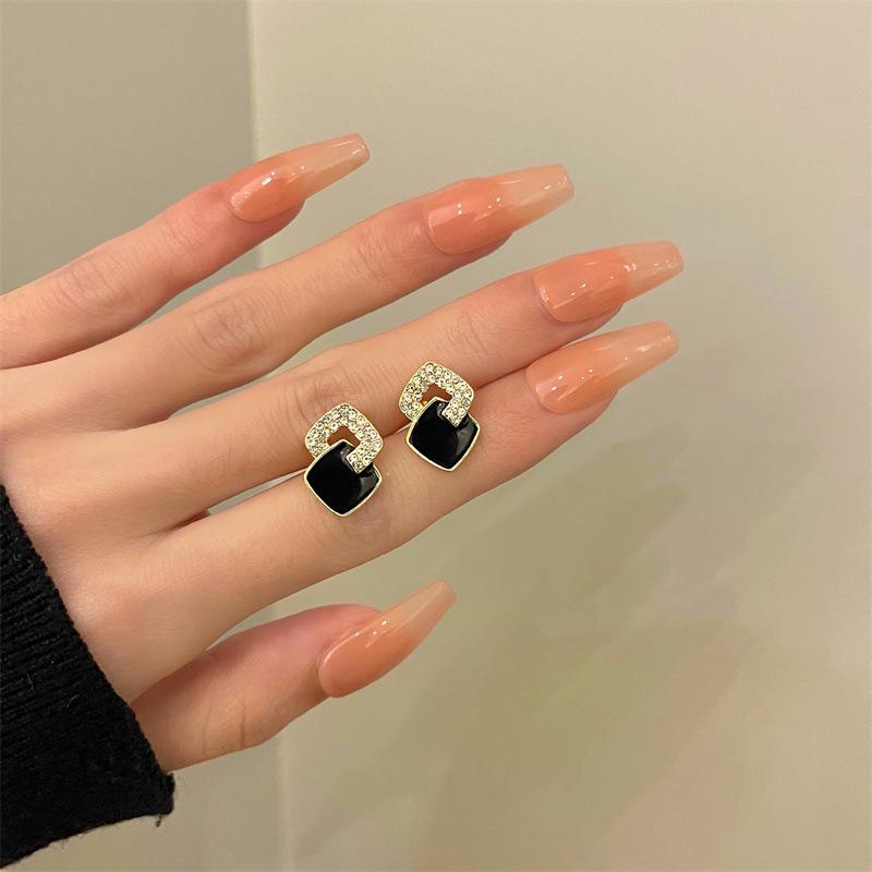 Korean Unique cute Zirconia Stone Stud Earring