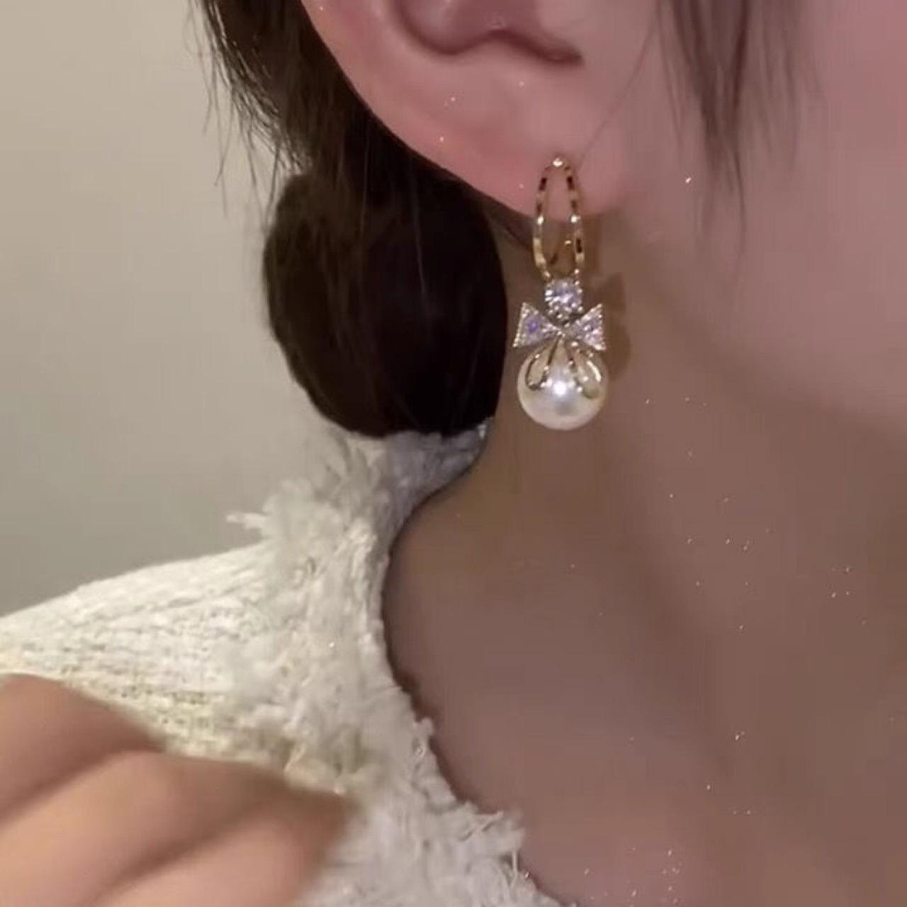 Korean Earings Fashion Jewelry Elegant And Sweet Cute Bow Earrings For Women Gifts Earrings3