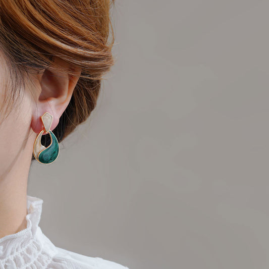 Korean Unique Premium Beautiful Drop Earring3