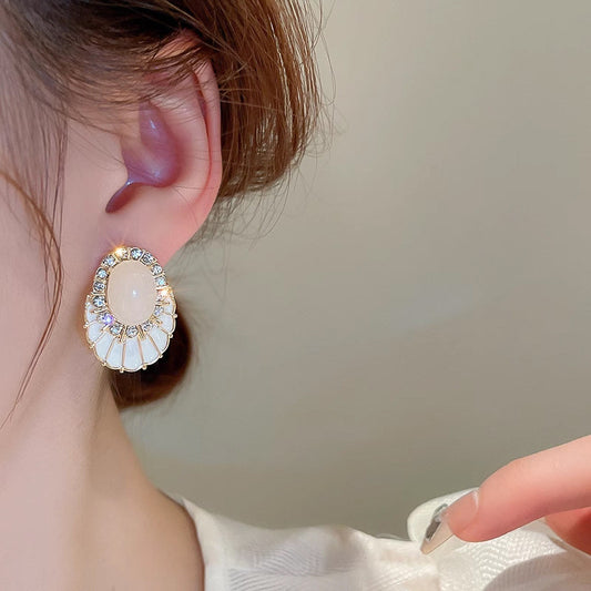 Korean Luxurious Zirconia Stud Earring3