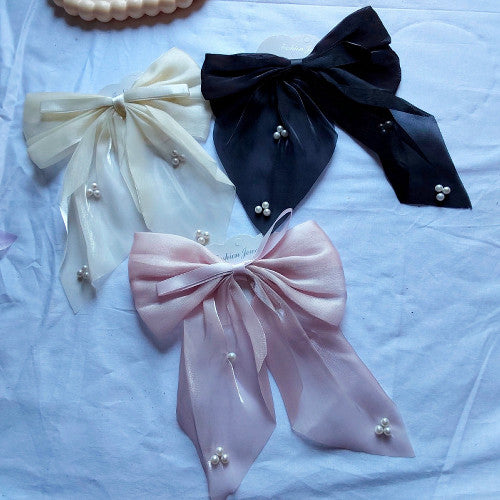 Beautiful pearl 😍 bow