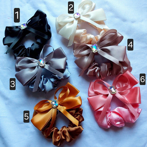Premium Diamond Stone 💎 Scrunchie