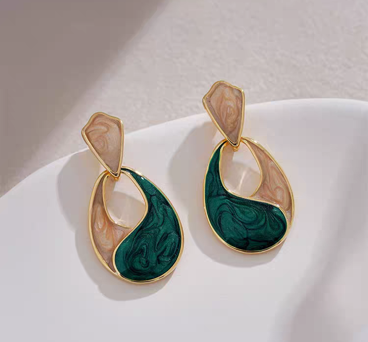 Korean Unique Premium Beautiful Drop Earring3