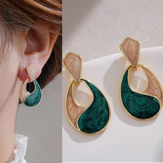Korean Unique Premium Beautiful Drop Earring3