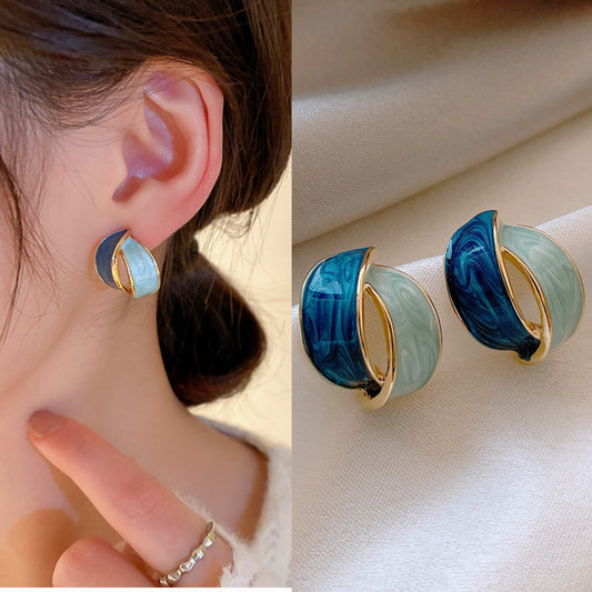 Korean Unique beautiful stud earring3