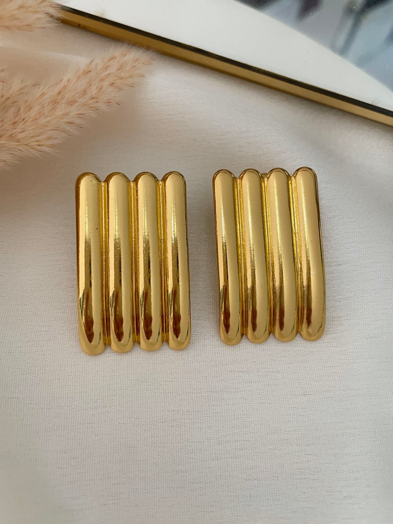 Luxurious Anti-Tarnish Gold Plated Beautiful Earring