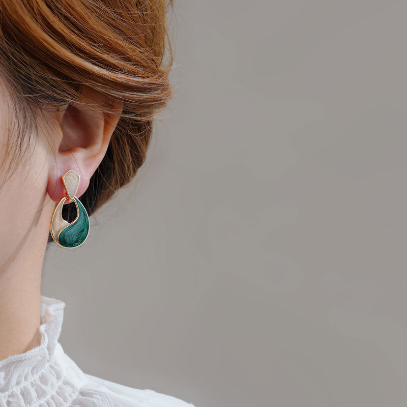 Korean Unique Premium Beautiful Drop Earring3