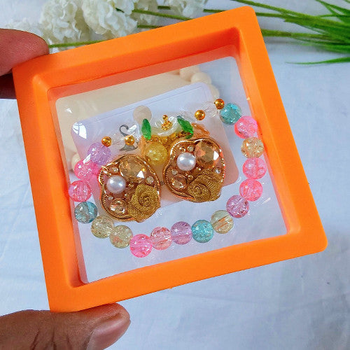 Earring with bracelet 😍