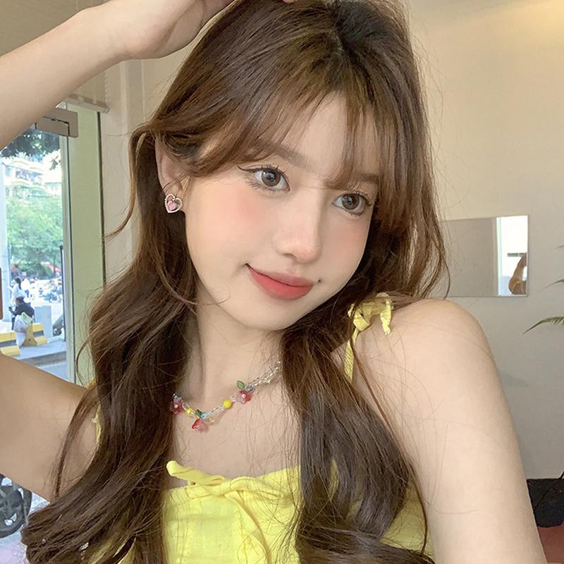 Korean beautiful peal pink Earring