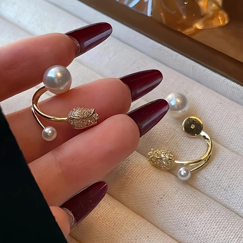 Elegant Faux Earrings, Cute Daisy Flower Studs, Korean Style Fashionable Women's Earring